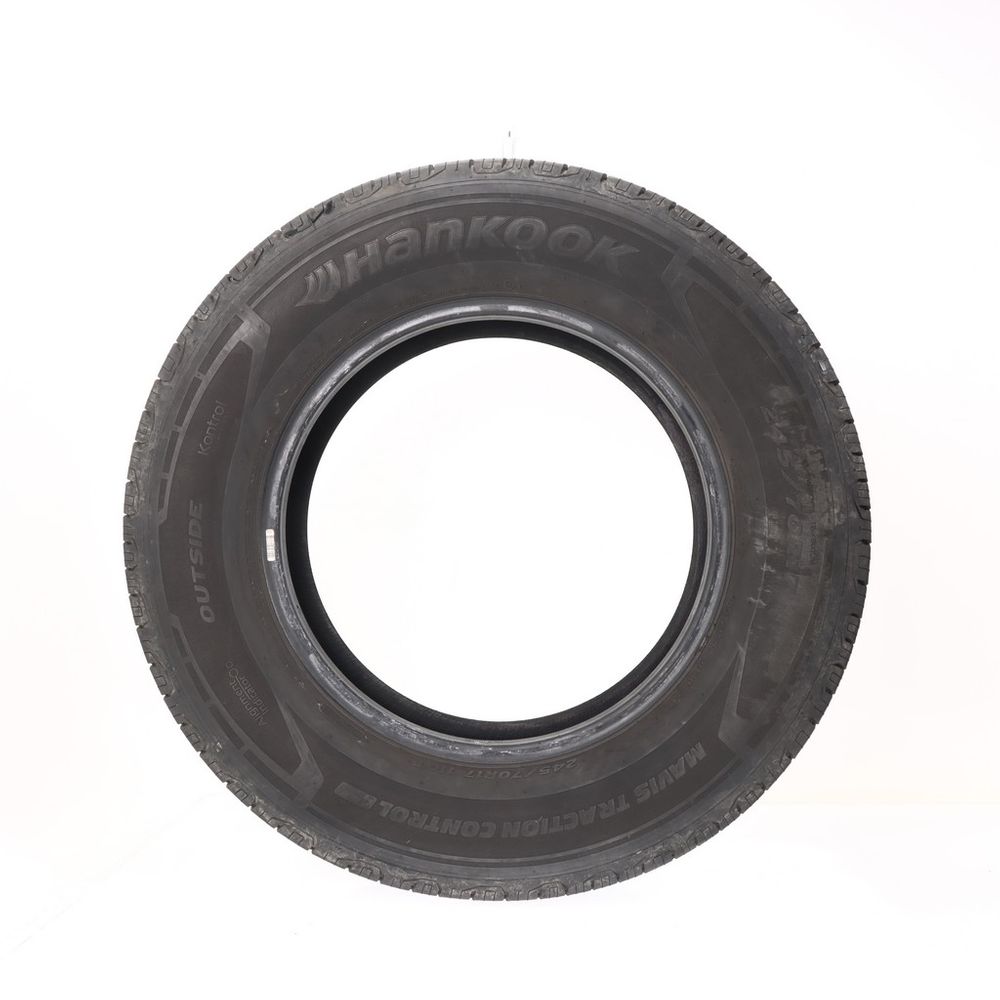 Set of (2) Used 245/70R17 Hankook Mavis Traction Control 4Season 110T - 5.5/32 - Image 3