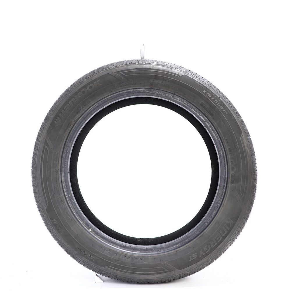 Set of (2) Used 215/55R17 Hankook Kinergy ST 94H - 6-7/32 - Image 3