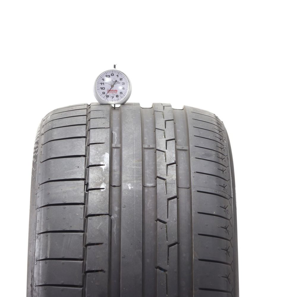 Used 255/40ZR21 Continental SportContact 6 R01 102Y - 8.5/32 - Image 2