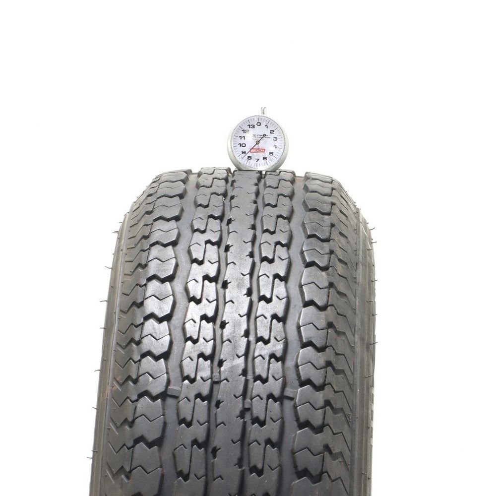 Set of (2) Used ST 225/75R15 Power King Towmax STR 117/112L E - 8.5/32 - Image 2