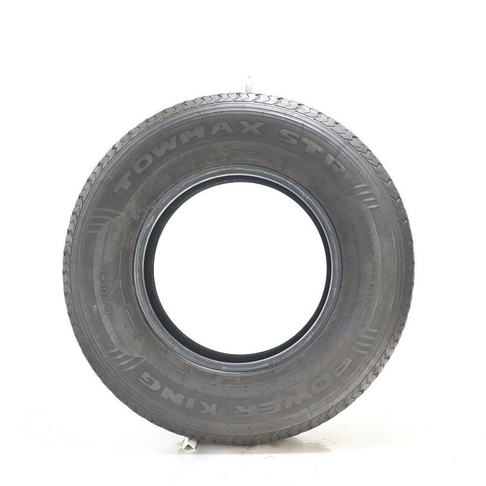 Set of (2) Used ST 225/75R15 Power King Towmax STR 117/112L E - 8.5/32 - Image 3