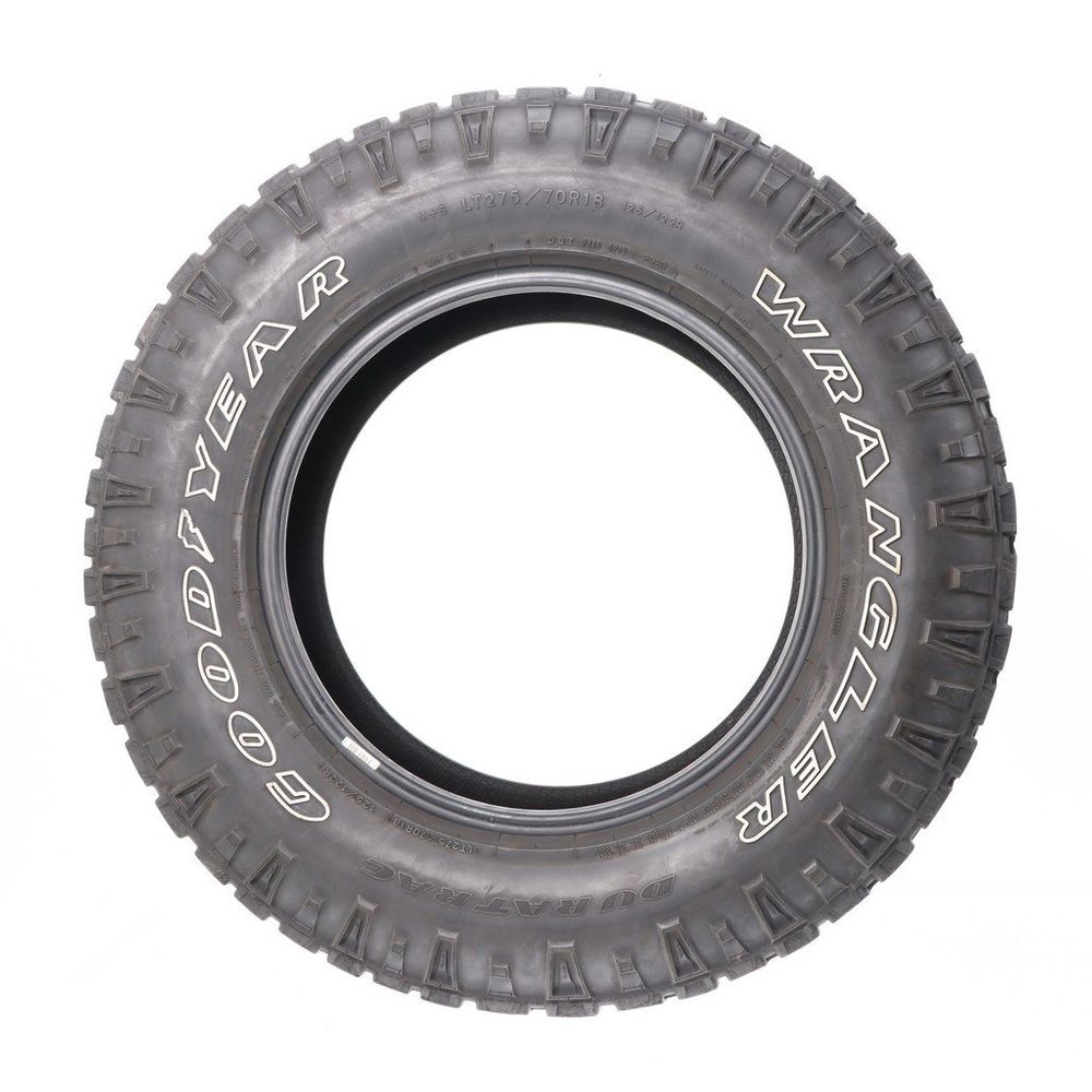 Set of (2) Used LT 275/70R18 Goodyear Wrangler Duratrac 125/122R E - 7-8/32 - Image 3