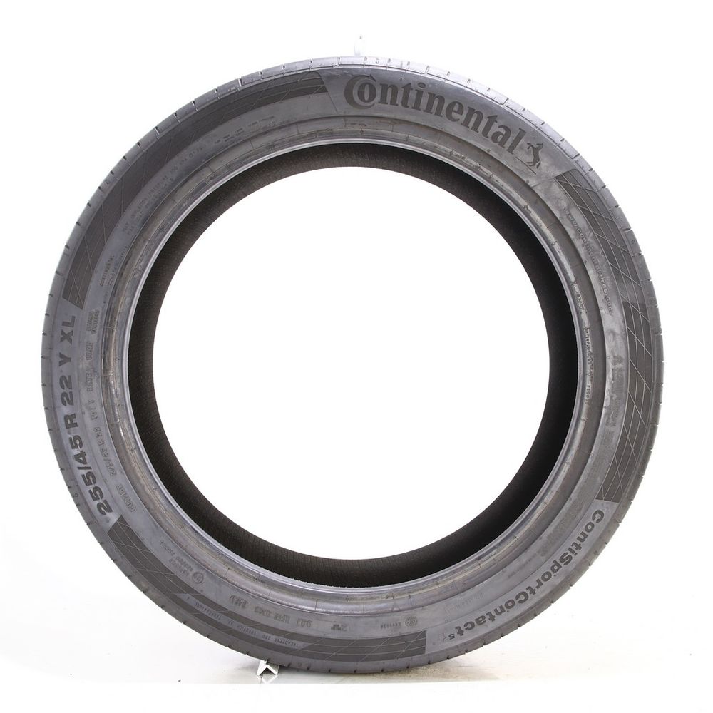Set of (2) Used 255/45R22 Continental ContiSportContact 5 Seal+Silent 107Y - 6-7/32 - Image 6