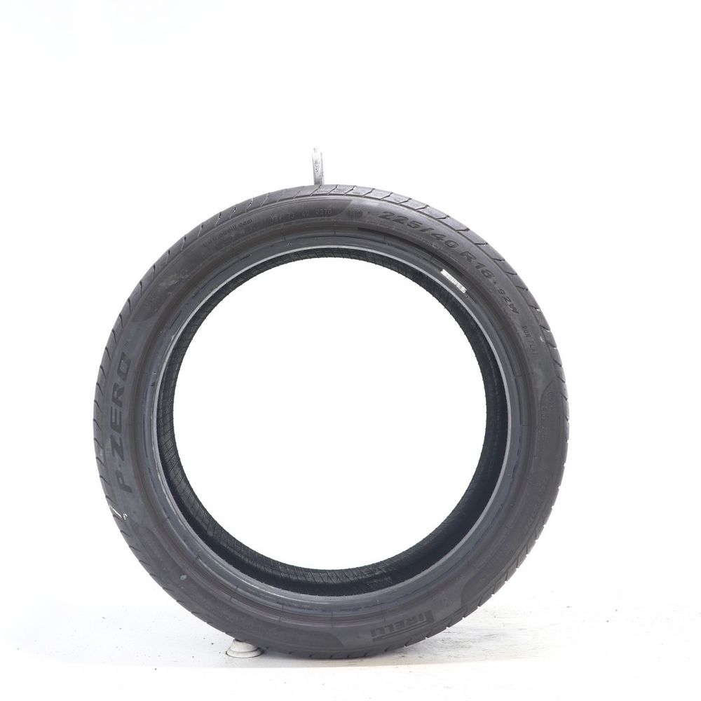 Set of (2) Used 225/40R18 Pirelli P Zero MOE Run Flat 92W - 6.5-7.5/32 - Image 3