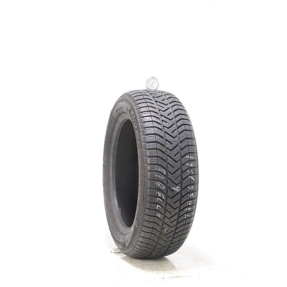 Set of (2) Used 195/55R16 Pirelli Winter 210 Snowcontrol Serie III Run Flat 87H - 8-9/32 - Image 1