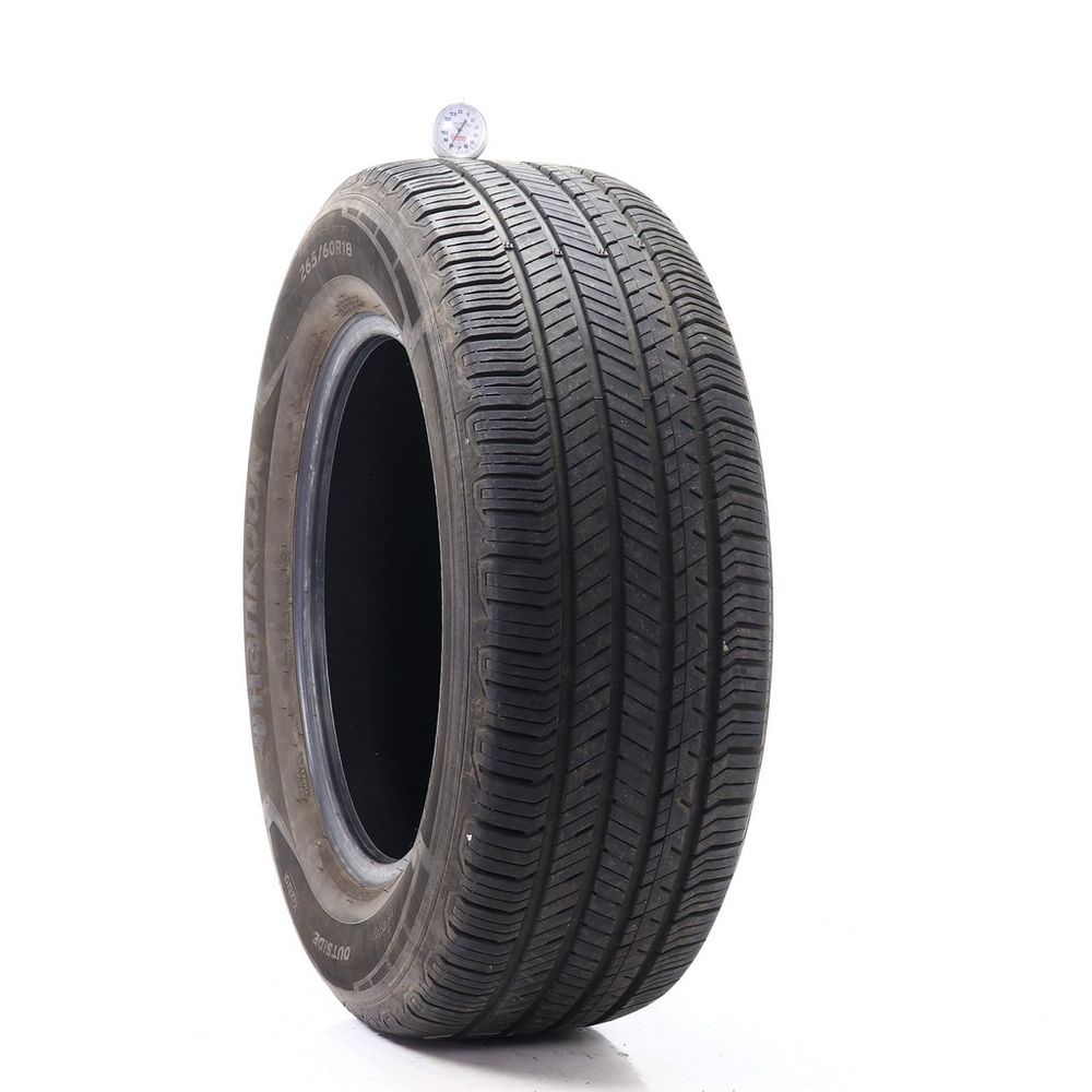 Set of (2) Used 265/60R18 Hankook Mavis Traction Control 4Season 110H - 8/32 - Image 1