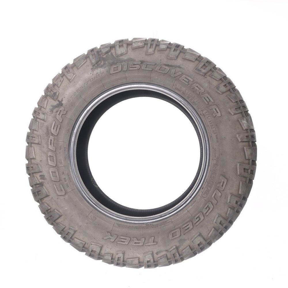 Set of (2) Used LT 265/70R17 Cooper Discoverer Rugged Trek 121/118Q E - 10.5/32 - Image 3