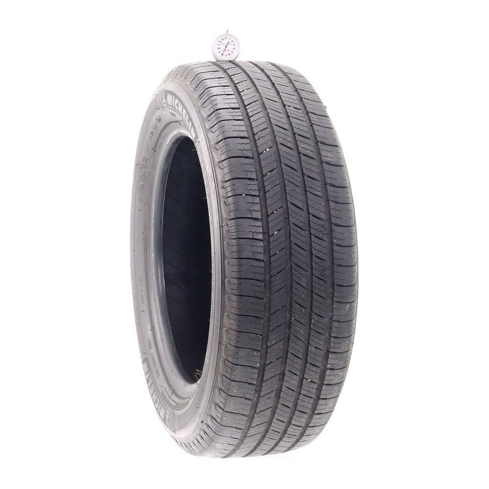 Set of (2) Used 225/60R17 Michelin Defender T+H 99H - 8-9/32 - Image 1