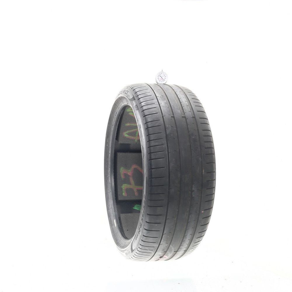 Set of (2) Used 265/35R21 Pirelli P Zero PZ4 AO PNCS 101Y - 5/32 - Image 1