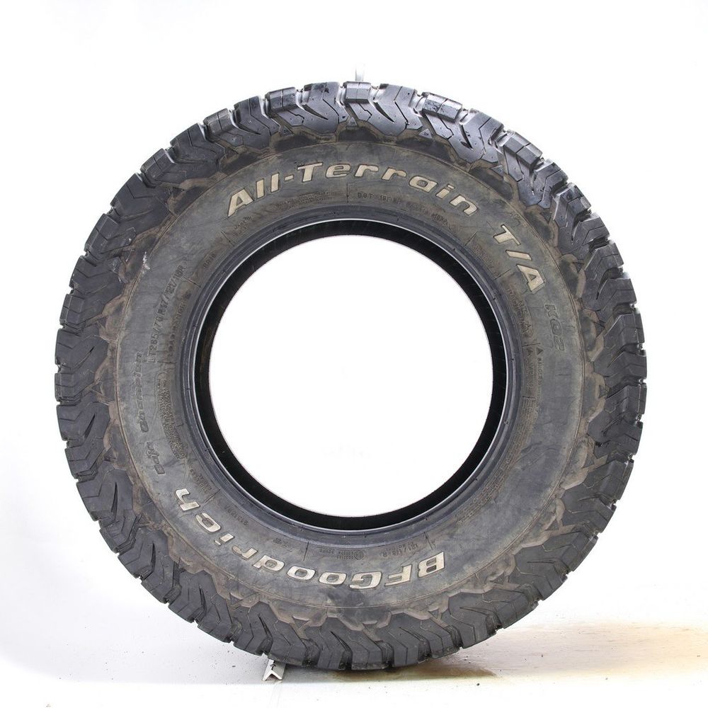Set of (2) Used LT 285/70R17 BFGoodrich All-Terrain T/A KO2 121/118R E - 12-13/32 - Image 3