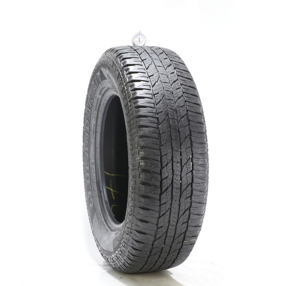 Set of (2) Used 255/70R18 Yokohama Geolandar A/T G015 113H - 6.5/32 - Image 1
