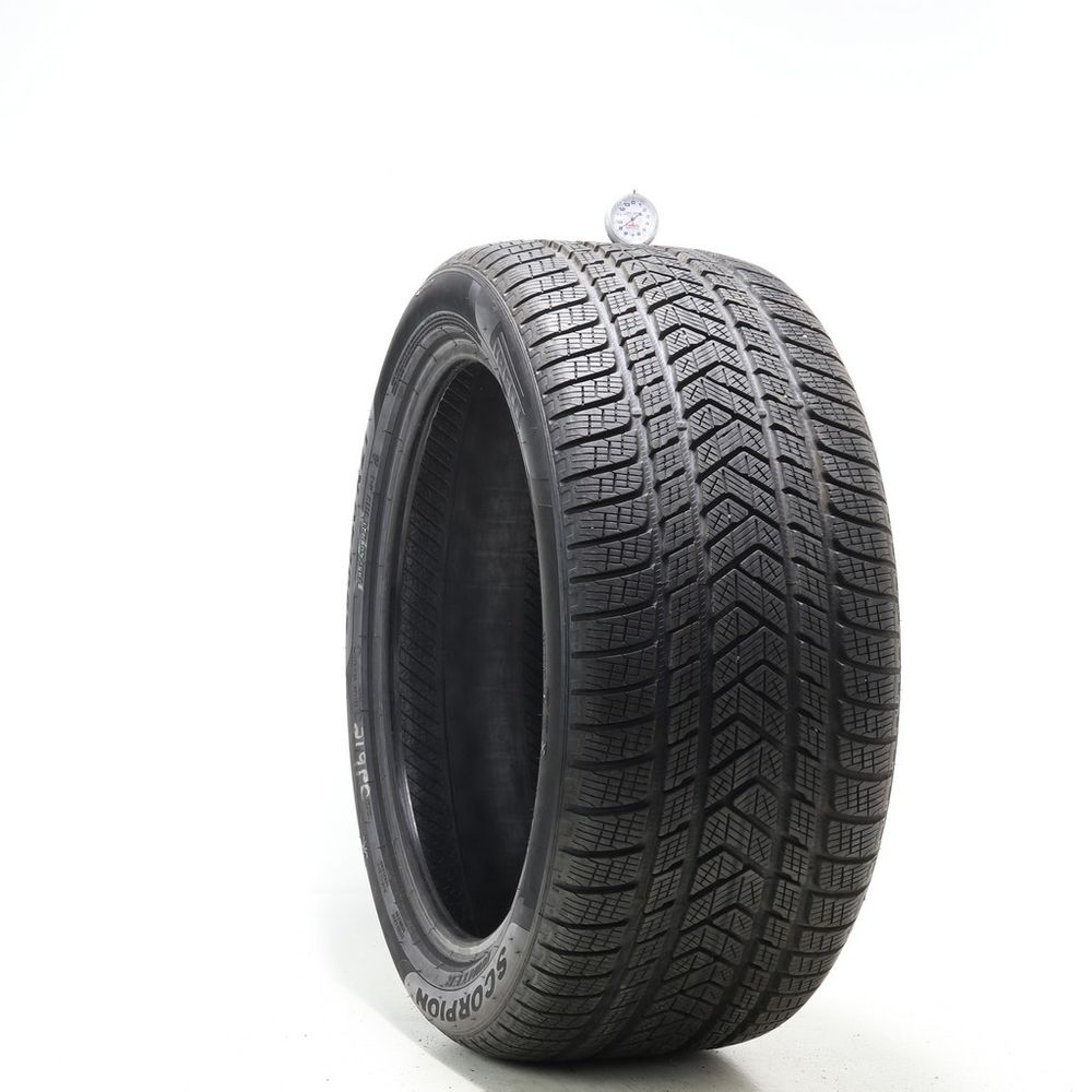 Set of (2) Used 295/40R21 Pirelli Scorpion Winter 111V - 7.5-9/32 - Image 4
