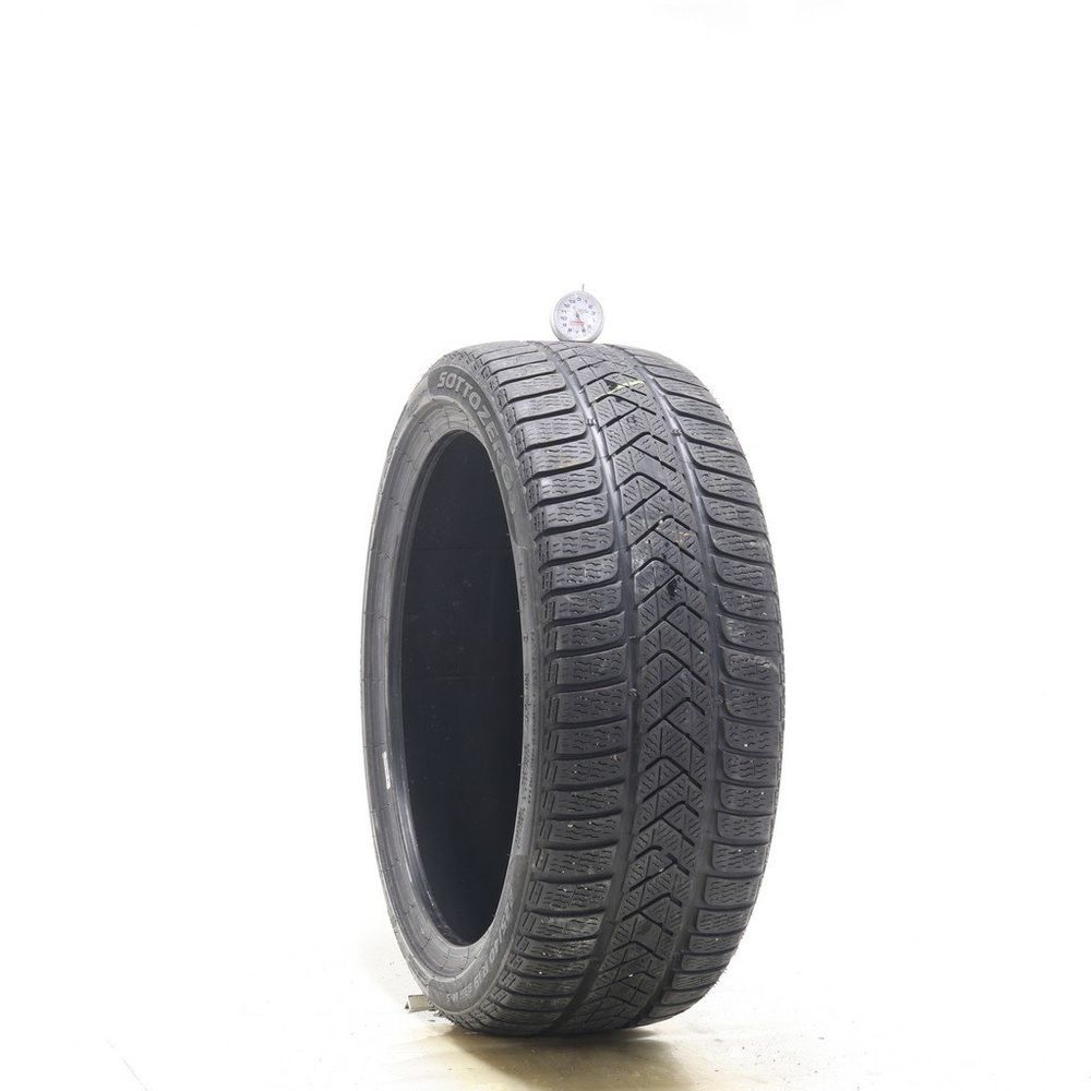 Used 225/40R19 Pirelli Winter Sottozero 3 Run Flat 93H - 5.5/32 - Image 1