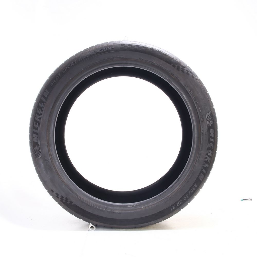 Set of (2) Used 285/40ZR21 Michelin Pilot Sport All Season 4 109Y - 7.5-8/32 - Image 6