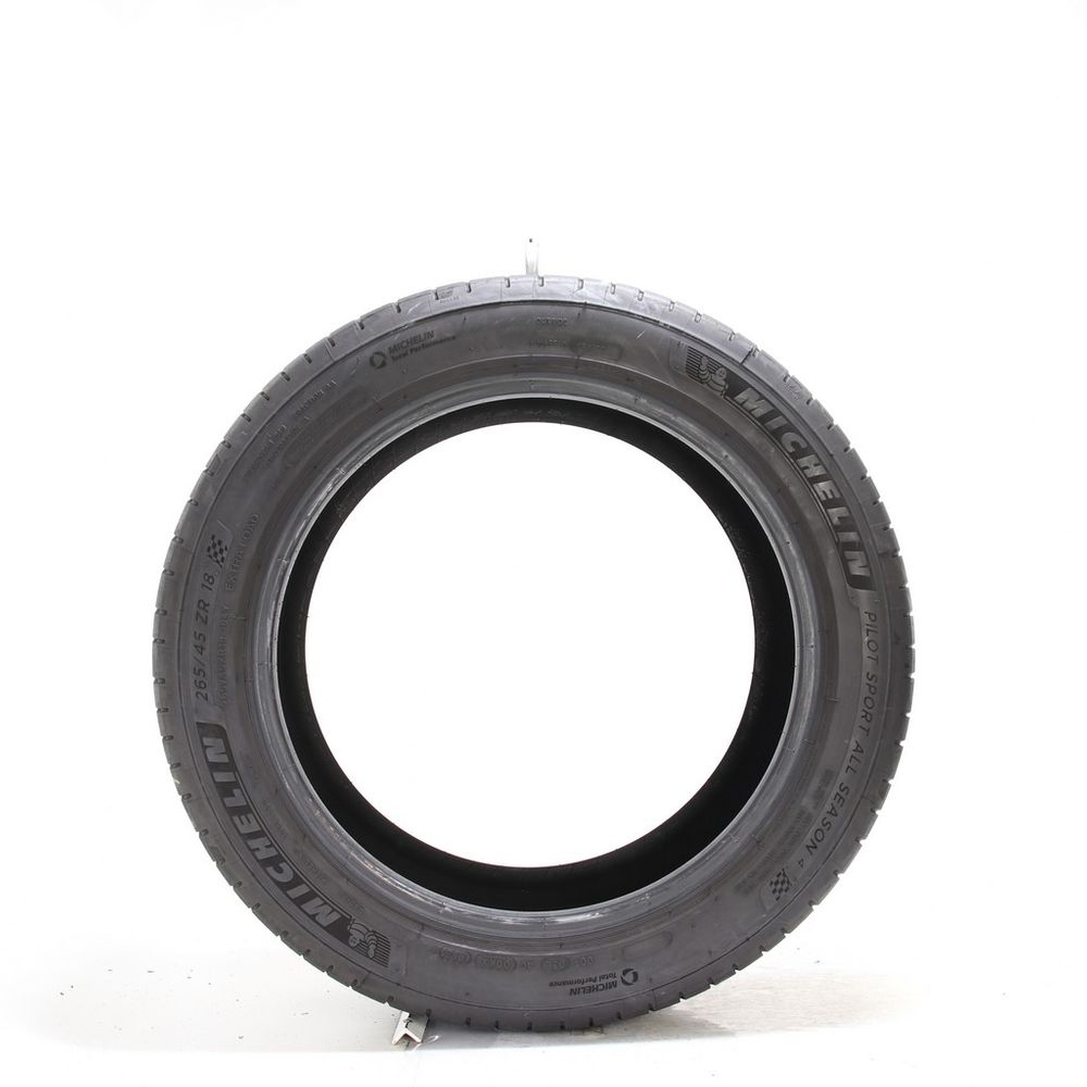 Set of (2) Used 265/45ZR18 Michelin Pilot Sport All Season 4 104Y - 7.5-8.5/32 - Image 6