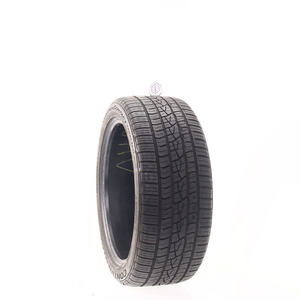 Set of (2) Used 255/40ZR19 Continental ControlContact Sport SRS Plus 100Y - 6.5-7/32 - Image 1