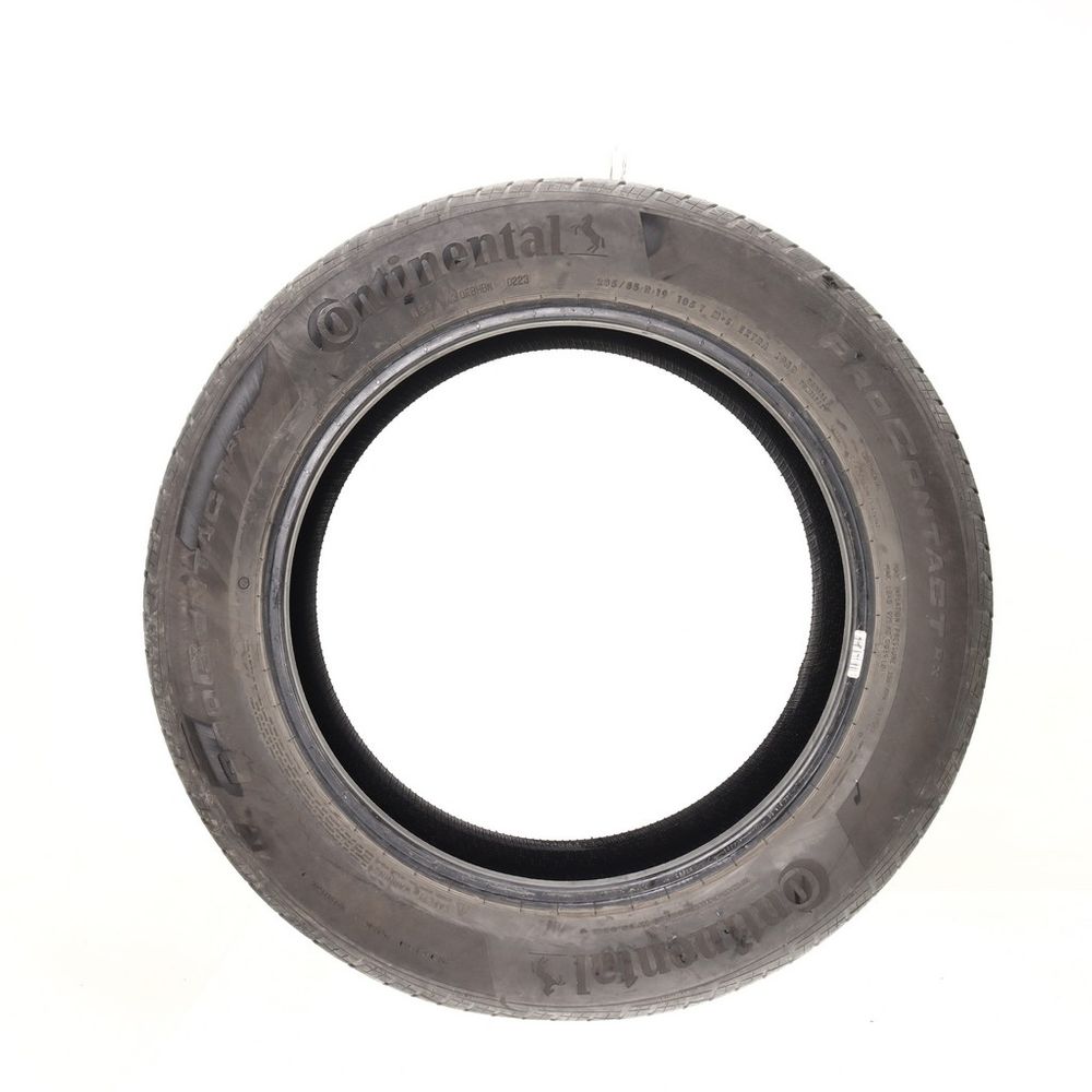 Set of (2) Used 235/55R19 Continental ProContact RX 105T - 7/32 - Image 3