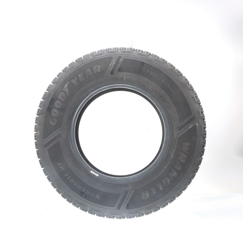 Used LT 215/85R16 Goodyear Wrangler Workhorse HT 115/112R E - 9.5/32 - Image 3
