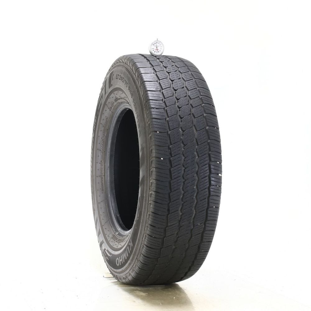 Used LT 245/75R16 Kumho Crugen HT51 120/116Q E - 6.5/32 - Image 1