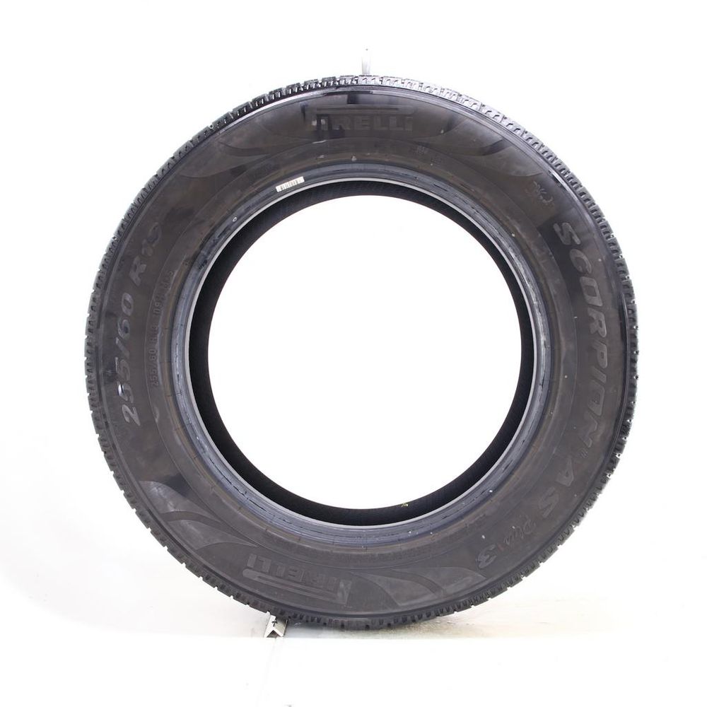 Used 255/60R19 Pirelli Scorpion AS Plus 3 109H - 9/32 - Image 3