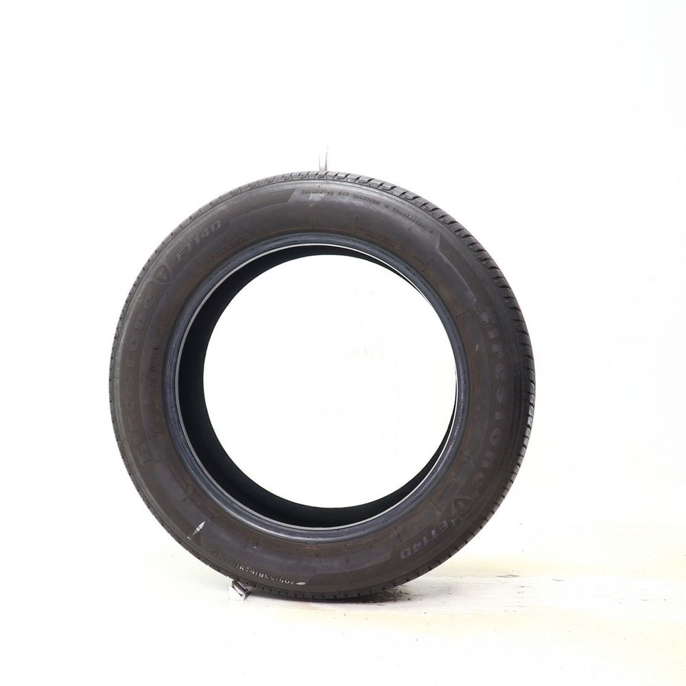 Set of (4) Used 205/55R16 Firestone FT140 91H - 6-7.5/32 - Image 3