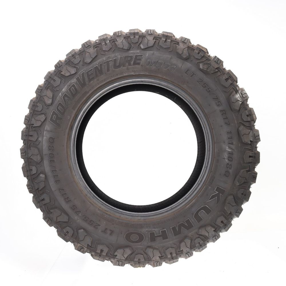 Used LT 255/75R17 Kumho Road Venture MT71 111/108Q C - 14.5/32 - Image 3