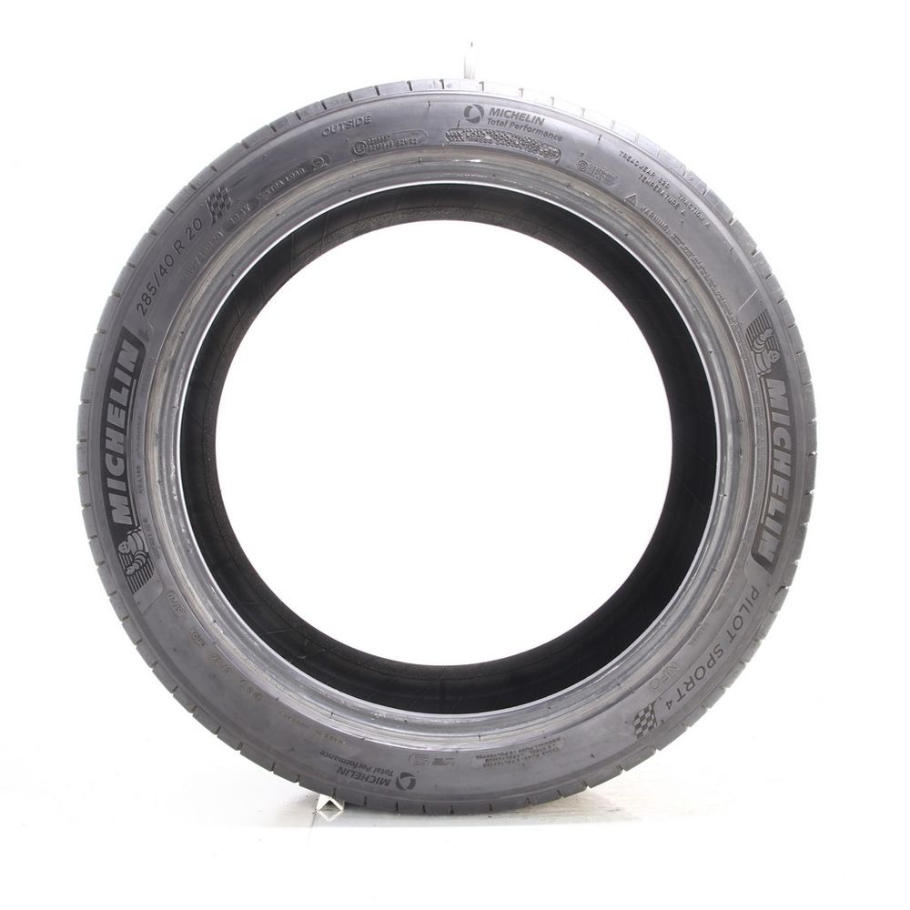 Set of (2) Used 285/40R20 Michelin Pilot Sport 4 NFO 108Y - 5.5-6/32 - Image 6
