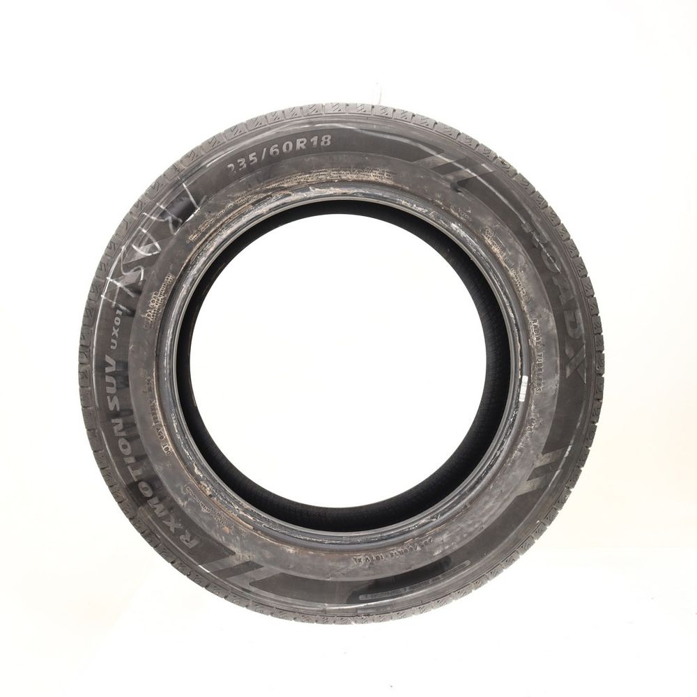 Set of (2) Used 235/60R18 RoadX RXMotion SUV UX01 107V - 8-9.5/32 - Image 6