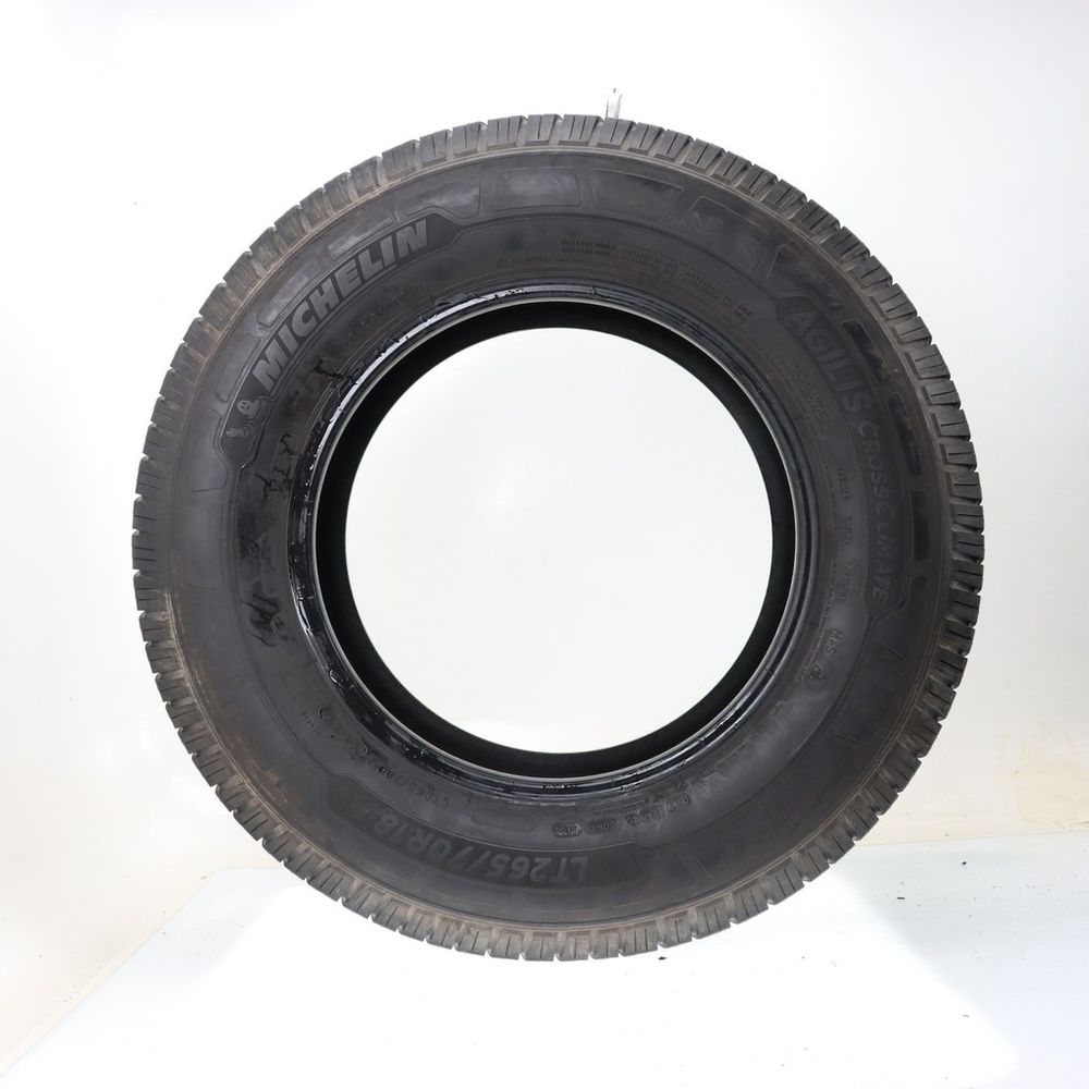 Used LT 265/70R18 Michelin Agilis CrossClimate  121R E - 6/32 - Image 3