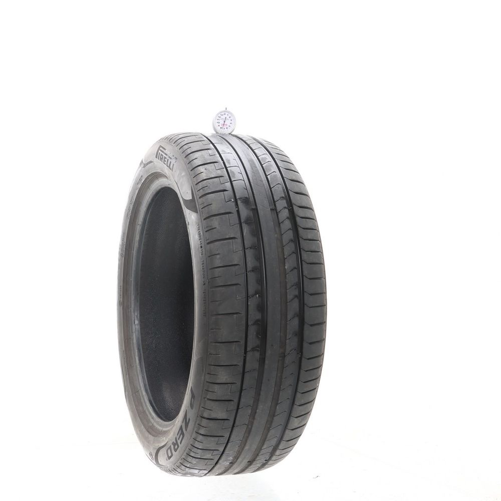 Set of (2) Used 235/50ZR19 Pirelli P Zero PZ4 MO1 99Y - 7.5/32 - Image 1