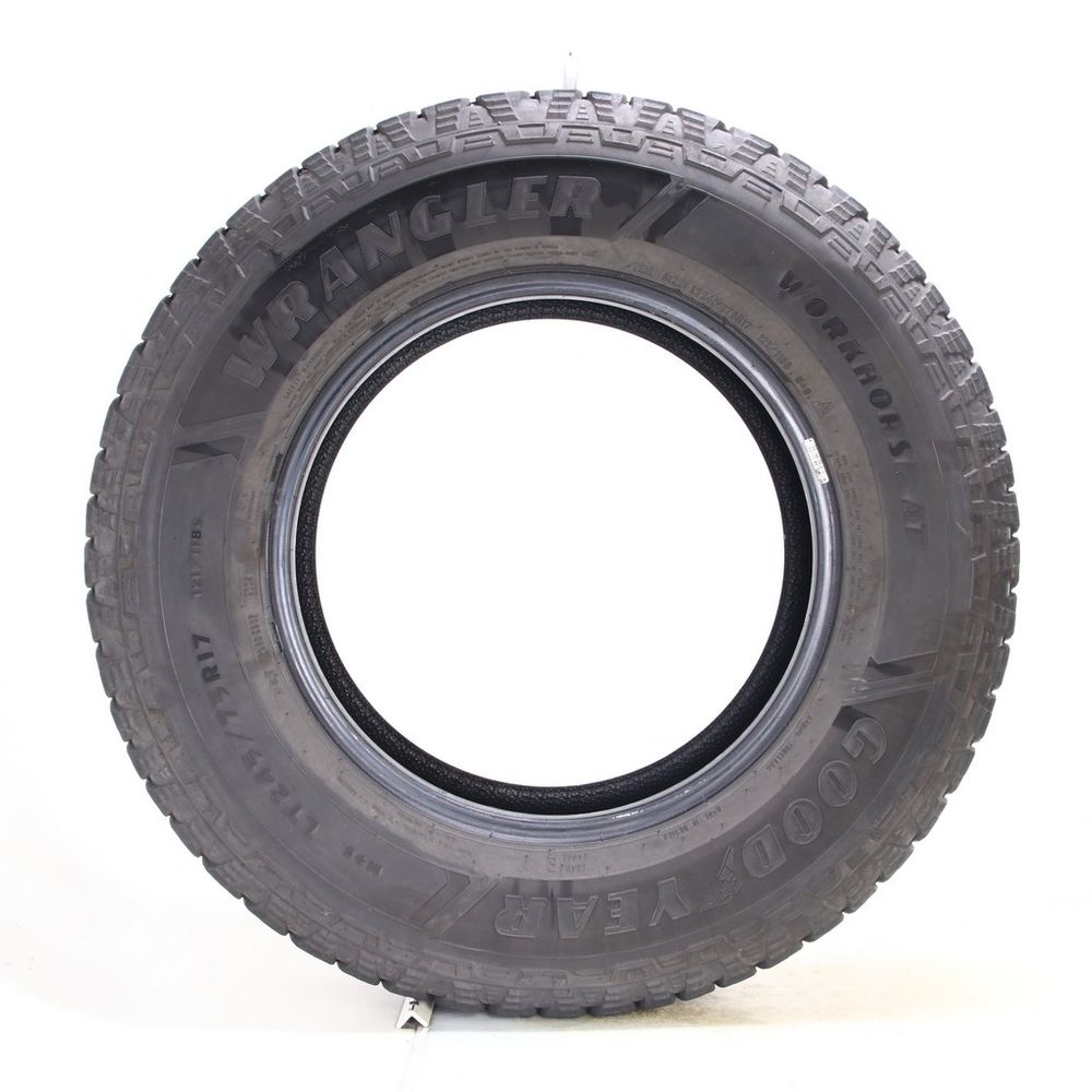 Used LT 245/75R17 Goodyear Wrangler Workhorse AT 121/118S E - 7.5/32 - Image 3