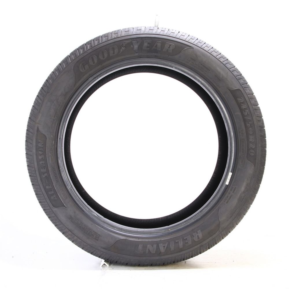 Set of (2) Used 245/50R20 Goodyear Reliant All-season 102V - 8.5-9/32 - Image 3