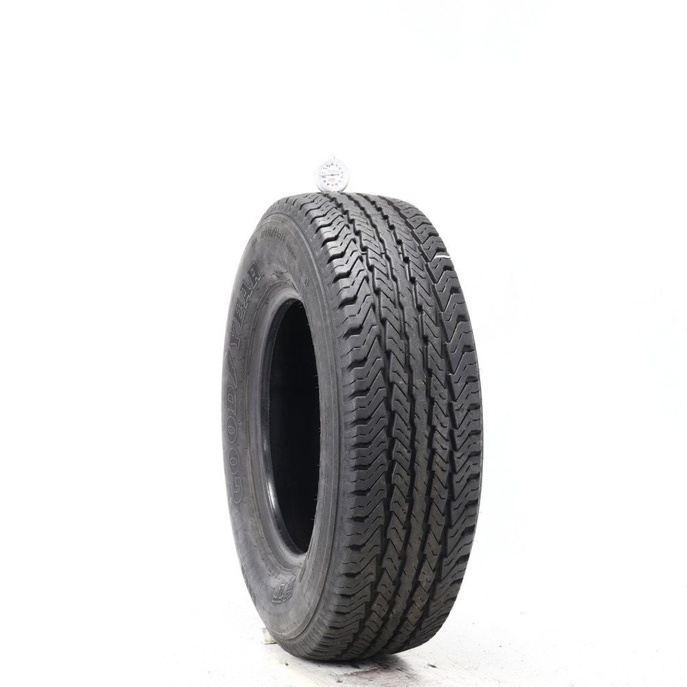Set of (2) Used LT 215/75R15 Goodyear Wrangler HT 106/103Q D - 10-10.5/32 - Image 1