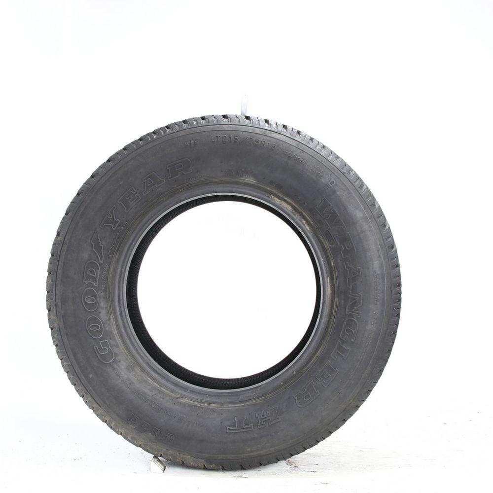 Set of (2) Used LT 215/75R15 Goodyear Wrangler HT 106/103Q D - 10-10.5/32 - Image 3