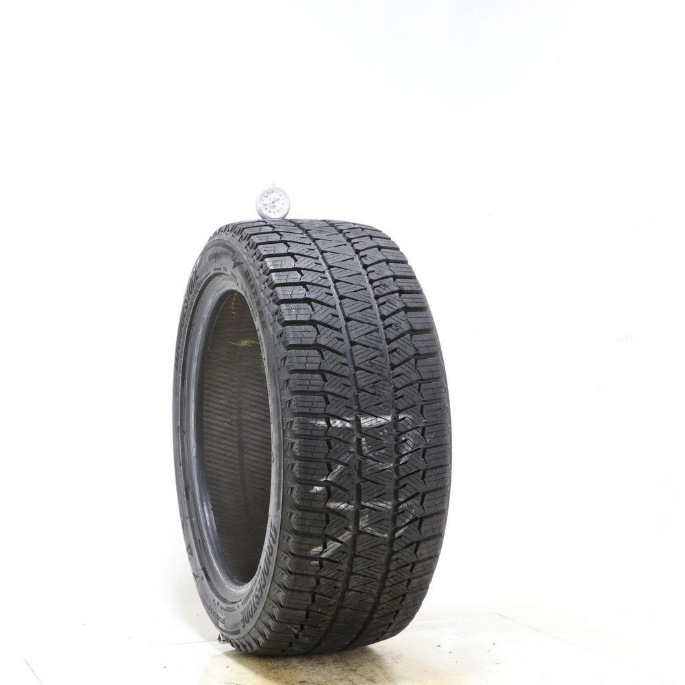 Used 245/45R17 Bridgestone Blizzak WS90 Studless 99H - 9.5/32 - Image 1