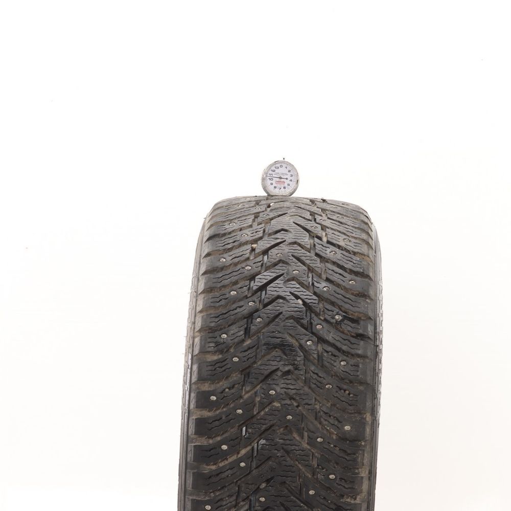 Used 225/60R17 Nokian Hakkapeliitta 8 SUV Studded 103T - 10.5/32 - Image 2