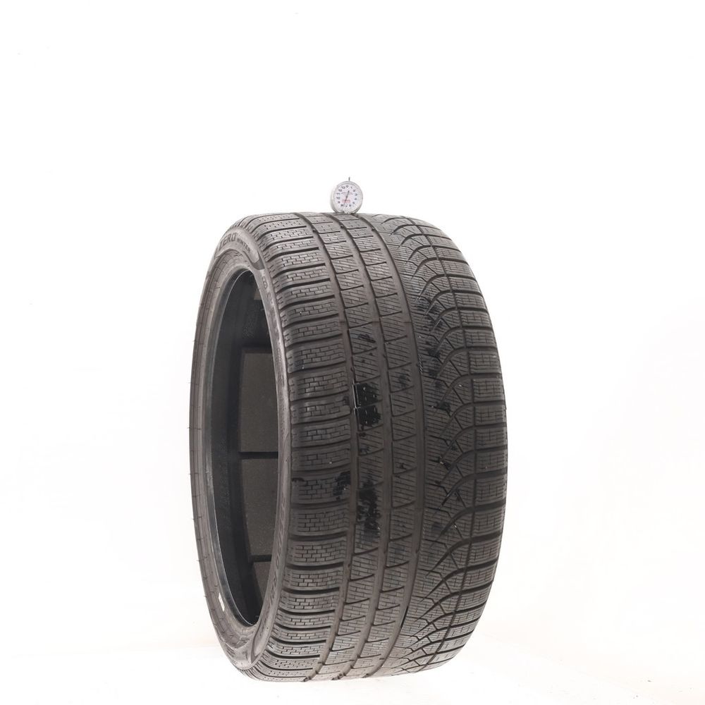 Set of (2) Used 295/30R21 Pirelli P Zero Winter TO C Elect PNCS 102W - 6-7.5/32 - Image 4
