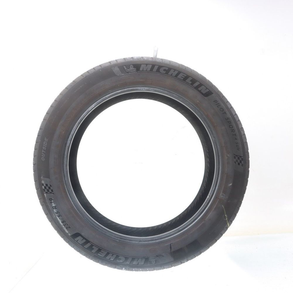 Set of (2) Used 235/55R19 Michelin Pilot Sport 4 SUV 105Y - 7-8/32 - Image 6