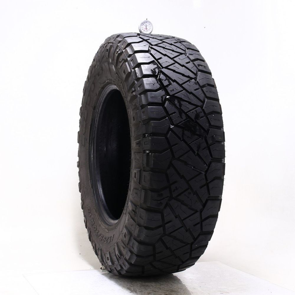 Set of (2) Used LT 295/70R18 Nitto Ridge Grappler 129/126Q E - 6.5-7/32 - Image 1