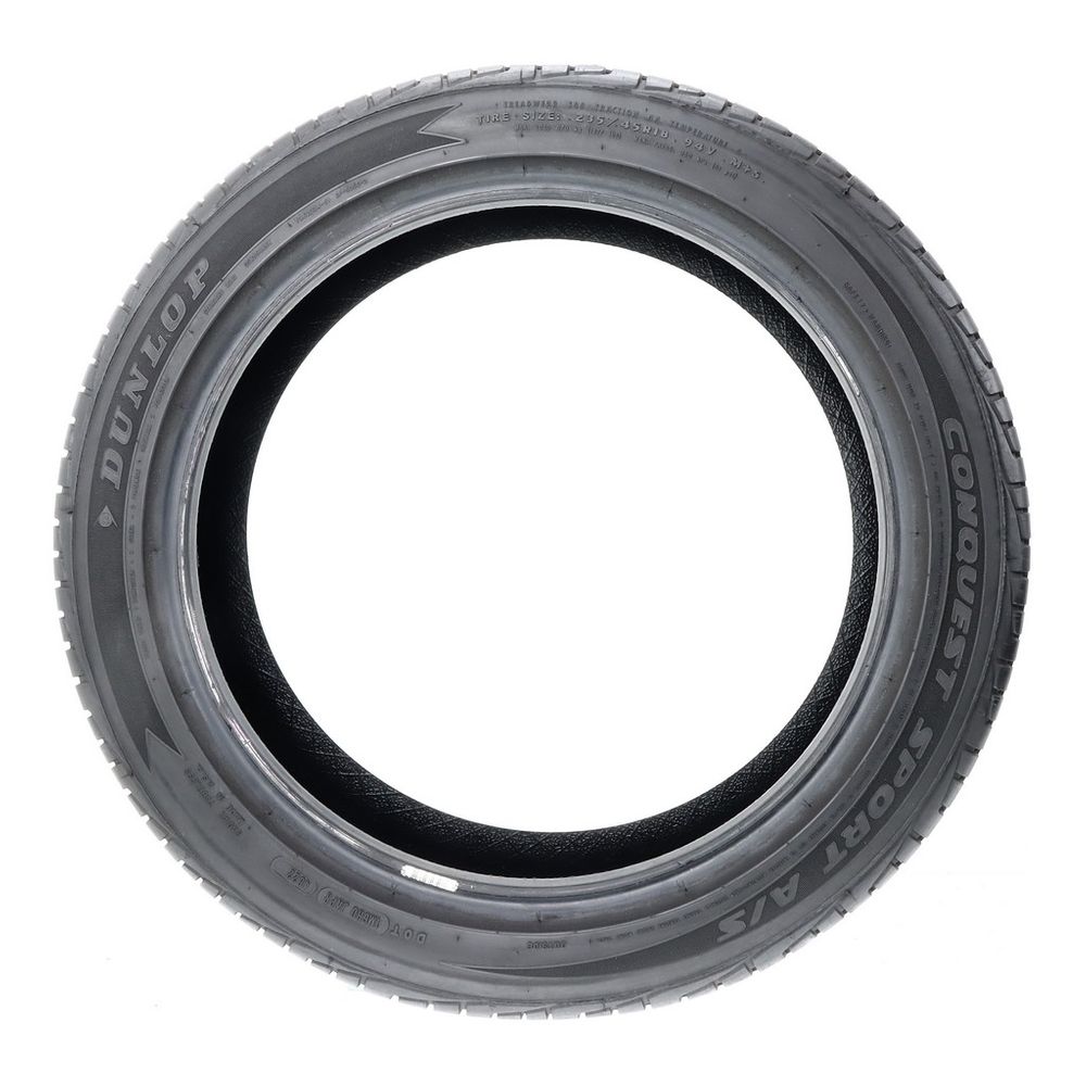 Set of (2) Used 235/45R18 Dunlop Conquest sport A/S 94V - 8-8.5/32 - Image 6