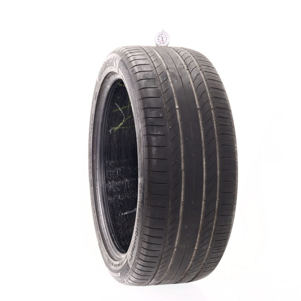 Set of (2) Used 285/40R22 Continental ContiSportContact 5 ContiSeal 110Y - 6-6.5/32 - Image 4