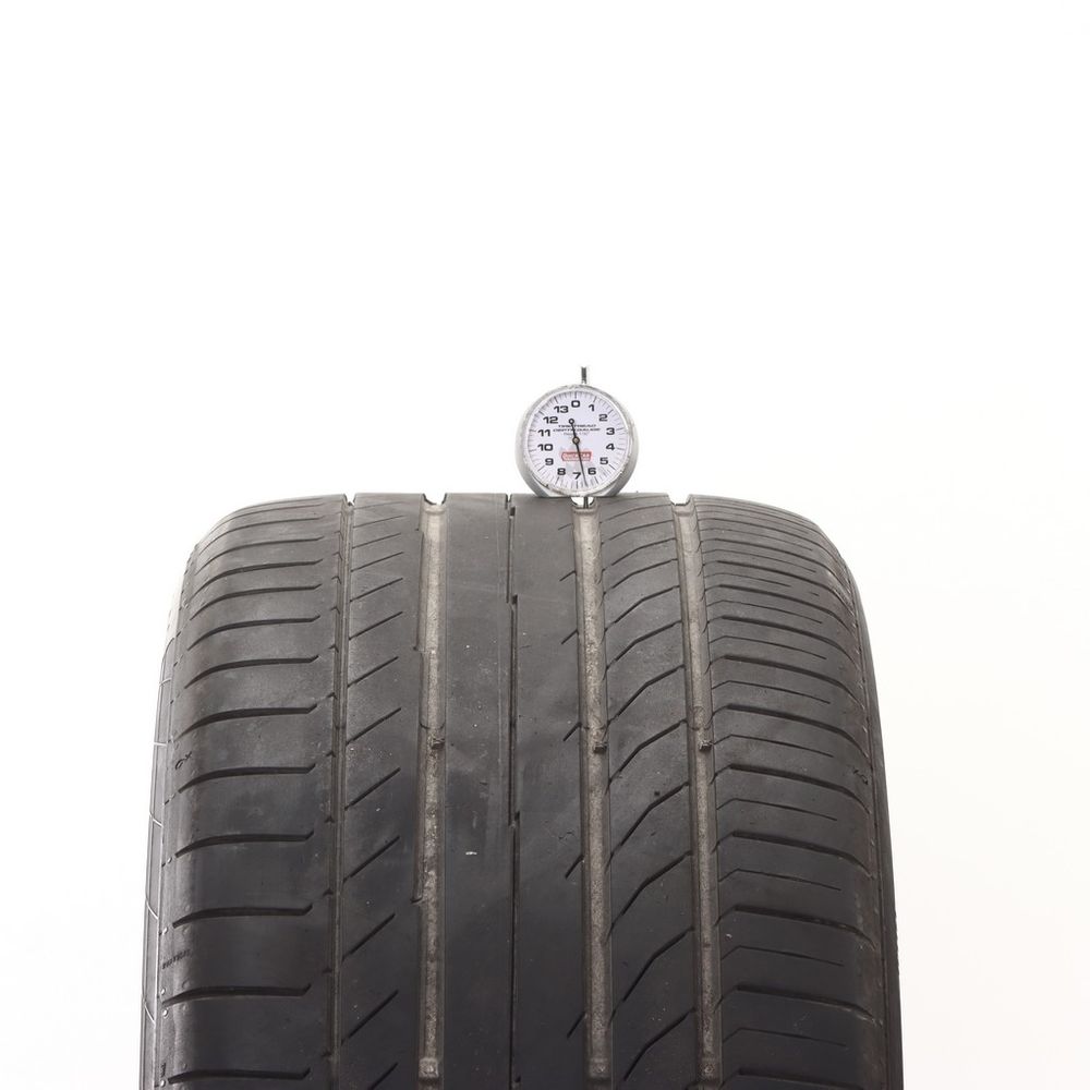 Set of (2) Used 285/40R22 Continental ContiSportContact 5 ContiSeal 110Y - 6-6.5/32 - Image 5
