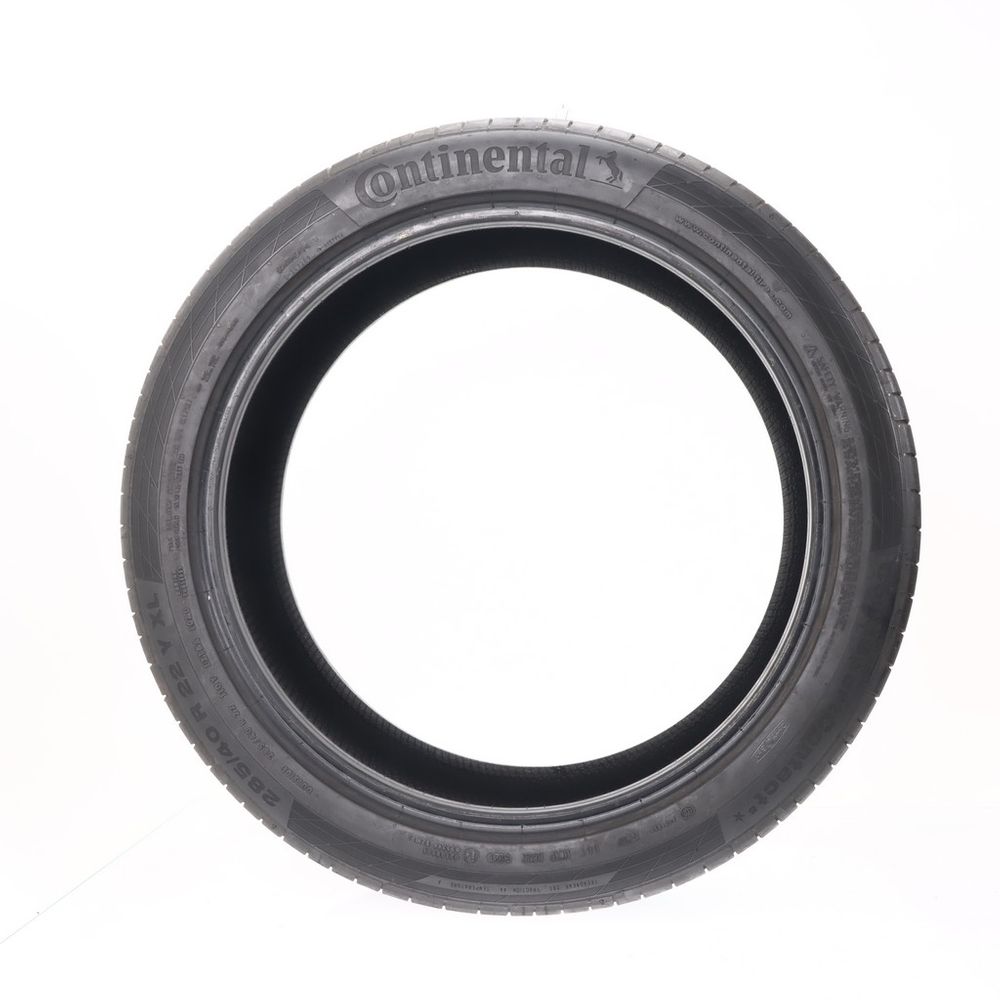 Set of (2) Used 285/40R22 Continental ContiSportContact 5 ContiSeal 110Y - 6-6.5/32 - Image 6