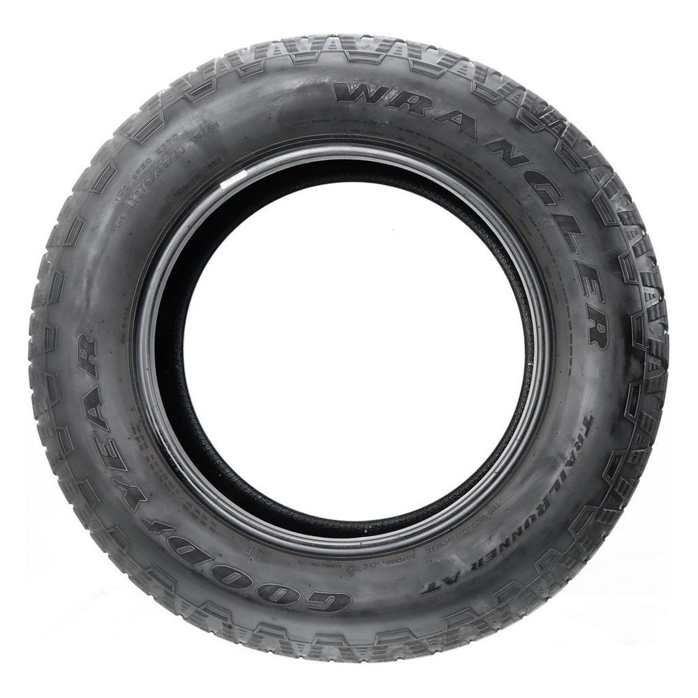 Set of (4) Used LT 275/65R20 Goodyear Wrangler Trailrunner AT 126/123S E - 9.5-11/32 - Image 3
