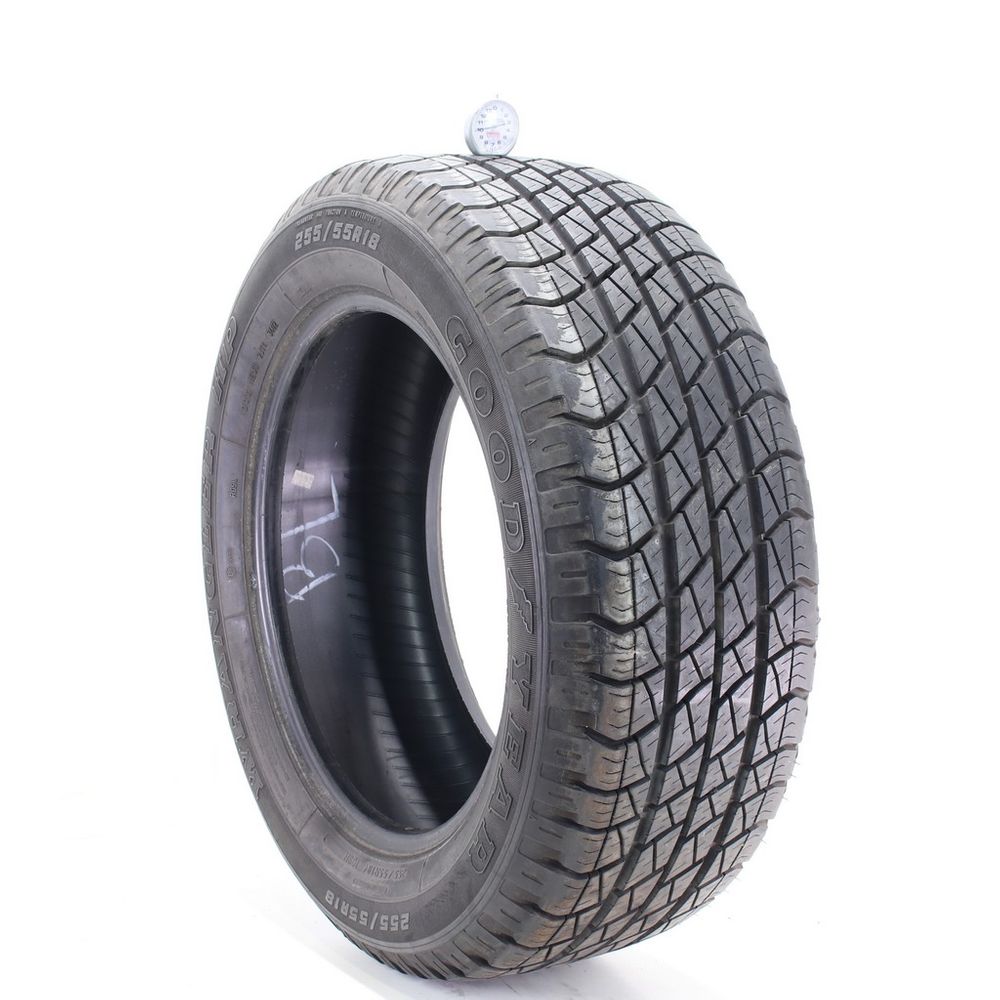 Set of (2) Used 255/55R18 Goodyear Wrangler HP 109H - 9.5-10/32 - Image 4