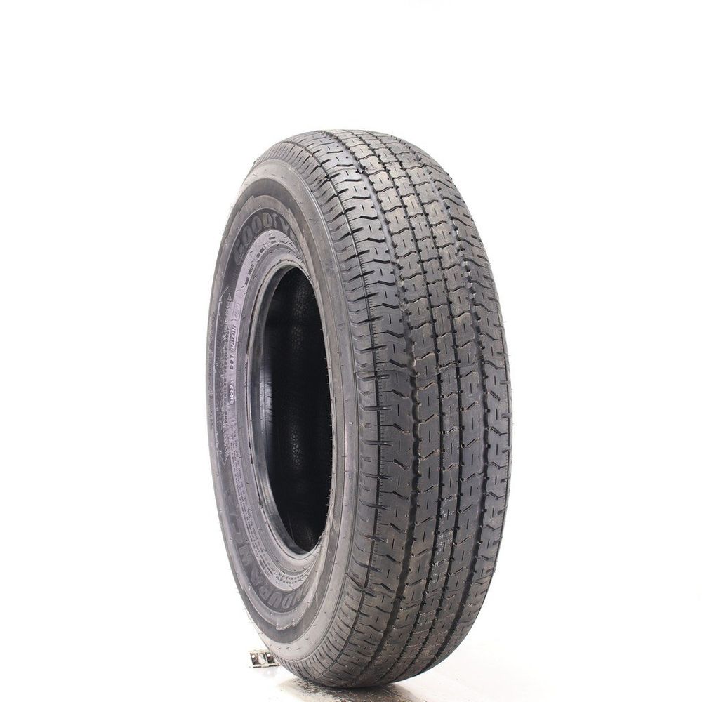 Set of (2) Driven Once ST 235/80R16 Goodyear Endurance 123/119N E - 7.5/32 - Image 1