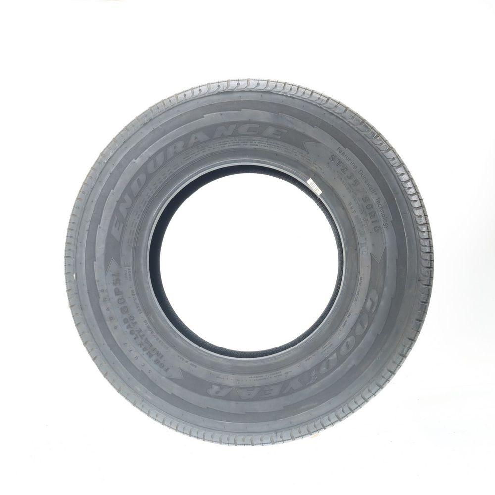Set of (2) Driven Once ST 235/80R16 Goodyear Endurance 123/119N E - 8/32 - Image 3