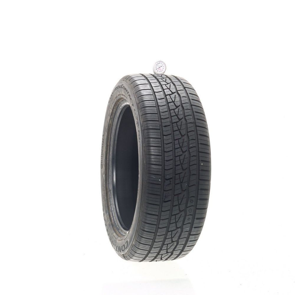 Set of (2) Used 235/50ZR18 Continental ControlContact Sport SRS Plus 97W - 9-9.5/32 - Image 1