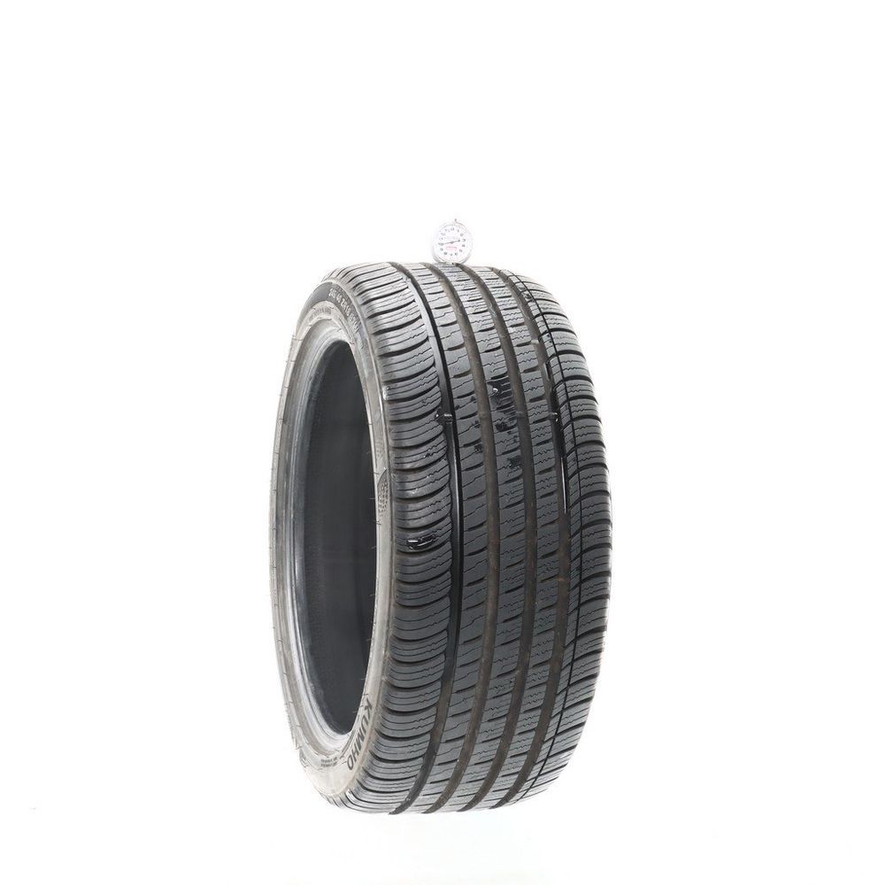 Set of (2) Used 245/40ZR18 Kumho Solus TA71 97W - 8-9.5/32 - Image 4