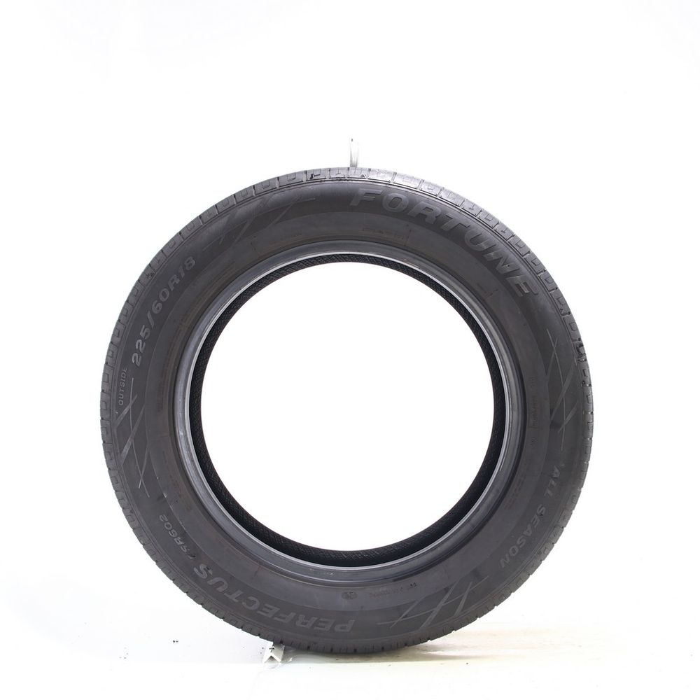 Set of (4) Used 225/60R18 Fortune Perfectus FSR602 100V - 7/32 - Image 3